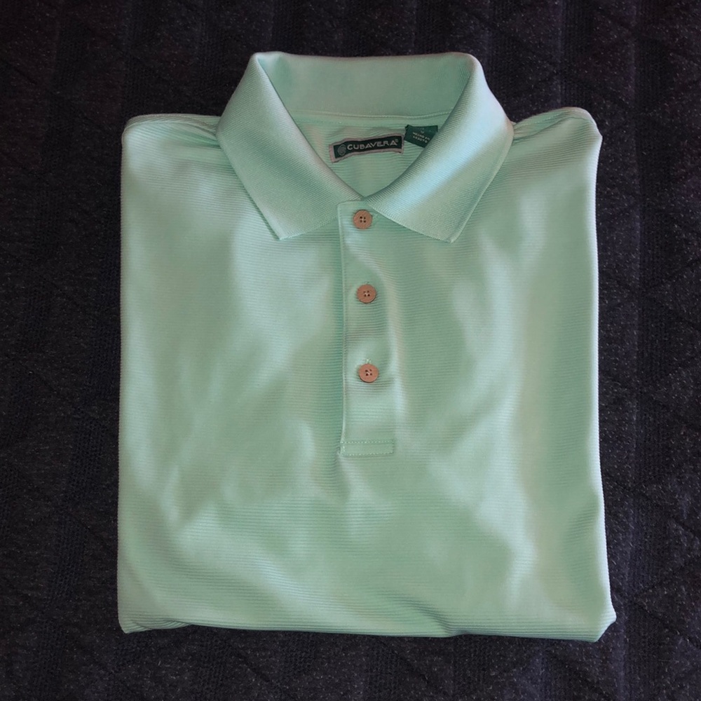 Cubavera Men’s golf Polo short sleeve shirt
